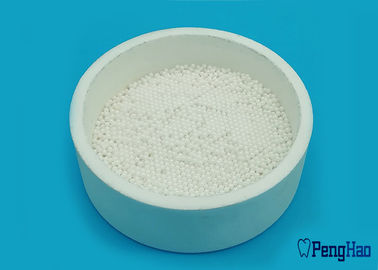 Diâmetro dental profissional 1mm/2mm dos grânulos da aglomeração da zircônia do laboratório disponíveis