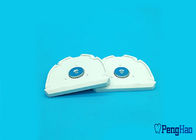 Acessórios dentais plásticos do equipamento de laboratório, placa branca para o plantador dental do Pin do laser