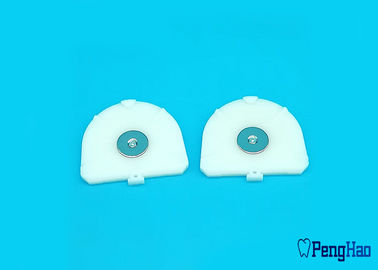 Uso dental do laboratório da placa de base plástica branca para Amann Girrbach