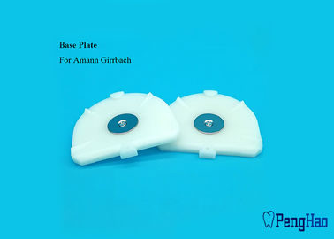 Uso dental do laboratório da placa de base plástica branca para Amann Girrbach