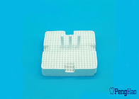 Square Shape Dental Honeycomb Firing Tray 2 Sizes Optional With Ceramic Pins