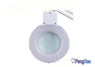 Lâmpada portátil flexível da lupa do banco do Luminaire de 3 Diopter com base tornada mais pesada