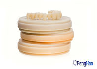 Uso acrílico do sistema da came do CAD do disco de PMMA para a fatura dental provisória das coroas &amp; das pontes