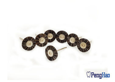 Ferramentas giratórias dentais da pata de HP, mini escova de lustro dental do cabelo cinzento da cabra