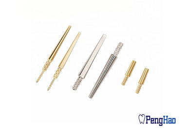 pinos dentais da impressão do laboratório de 22*1.95mm/de 20*1.95mm/pinos de passador de bronze dentais