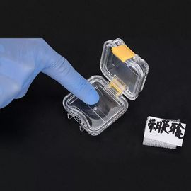 O laboratório dental transparente utiliza ferramentas a caixa plástica elástica do dente de Membrance para a dentadura