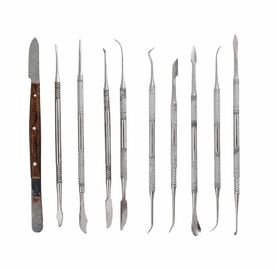 Cera durável que cinzela o jogo de ferramentas, instrumentos dentais do laboratório com aprovação do CE/ISO