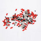 Acessórios orais dentais plásticos vermelhos dos equipamentos da terapia do Pin de passador para o uso do laboratório